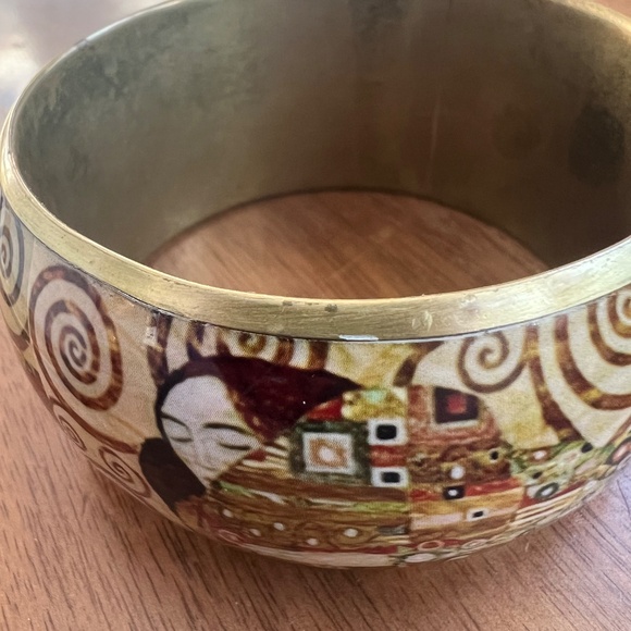 Gustav Klimt Brass bangle - Picture 5 of 5